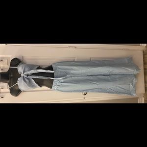 Cider size M/6 sky blue pant set